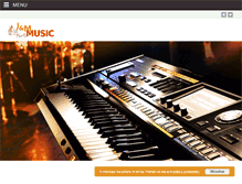 Tablet Screenshot of jmmusic.pl